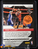 2018-19 Panini Prizm Prizms Choice Green #103 Fred VanVleet basketball card, numbered, patch