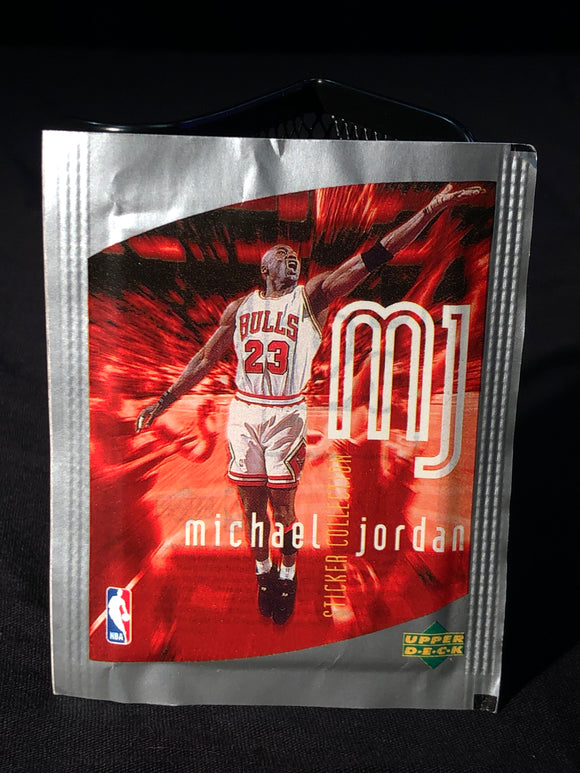 Michael Jordan Upper Deck Sticker Pack - Basketball Cards