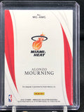 Alonzo Mourning 2018-19 Immaculate Collection All-Time Greats HEAT Signatures #/49 - Basketball Cards