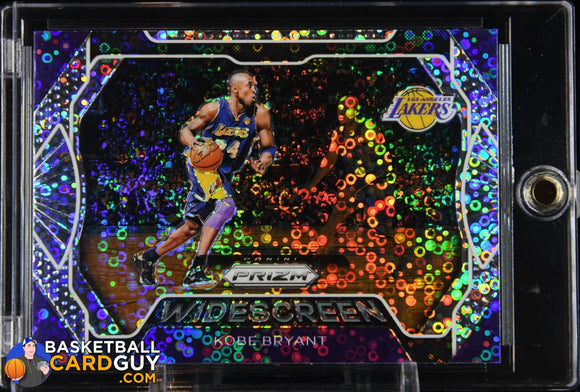 2019-20 Prizm Kobe Bryant Widescreen Fast Break Prizm #1 Disco basketball card, prizm