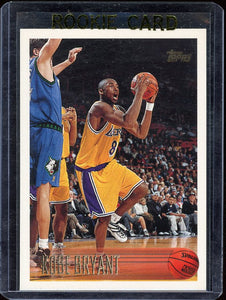 Kobe Bryant 1996-97 Topps #138 RC (#1) - Basketball Cards