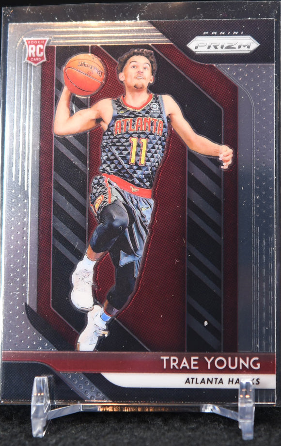 Trae Young 2018-19 Panini Prizm #78 RC - Basketball Cards