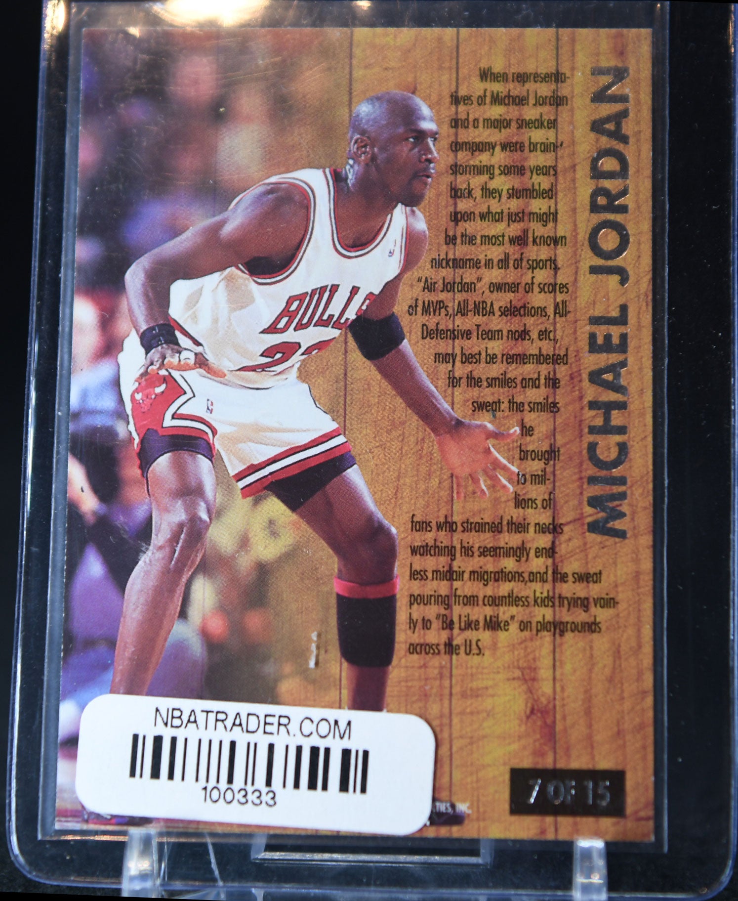 Michael Jordan 1993-94 Ultra Famous Nicknames #7 – Basketball Card Guy