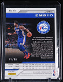 Joel Embiid 2018-19 Panini Obsidian Electric Etch Yellow #48 Gold #/10
