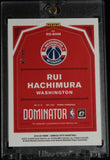 Rui Hachimura/ 2019-20 Donruss Optic Rookie Dominators Signatures RC #/99