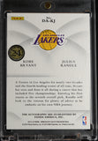 Kobe Bryant / Julius Randle 2014-15 Immaculate Collection Dual Acetate Autographs #/49
