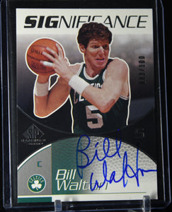 Bill Walton 2003-04 SP Game Used SIGnificance #/100