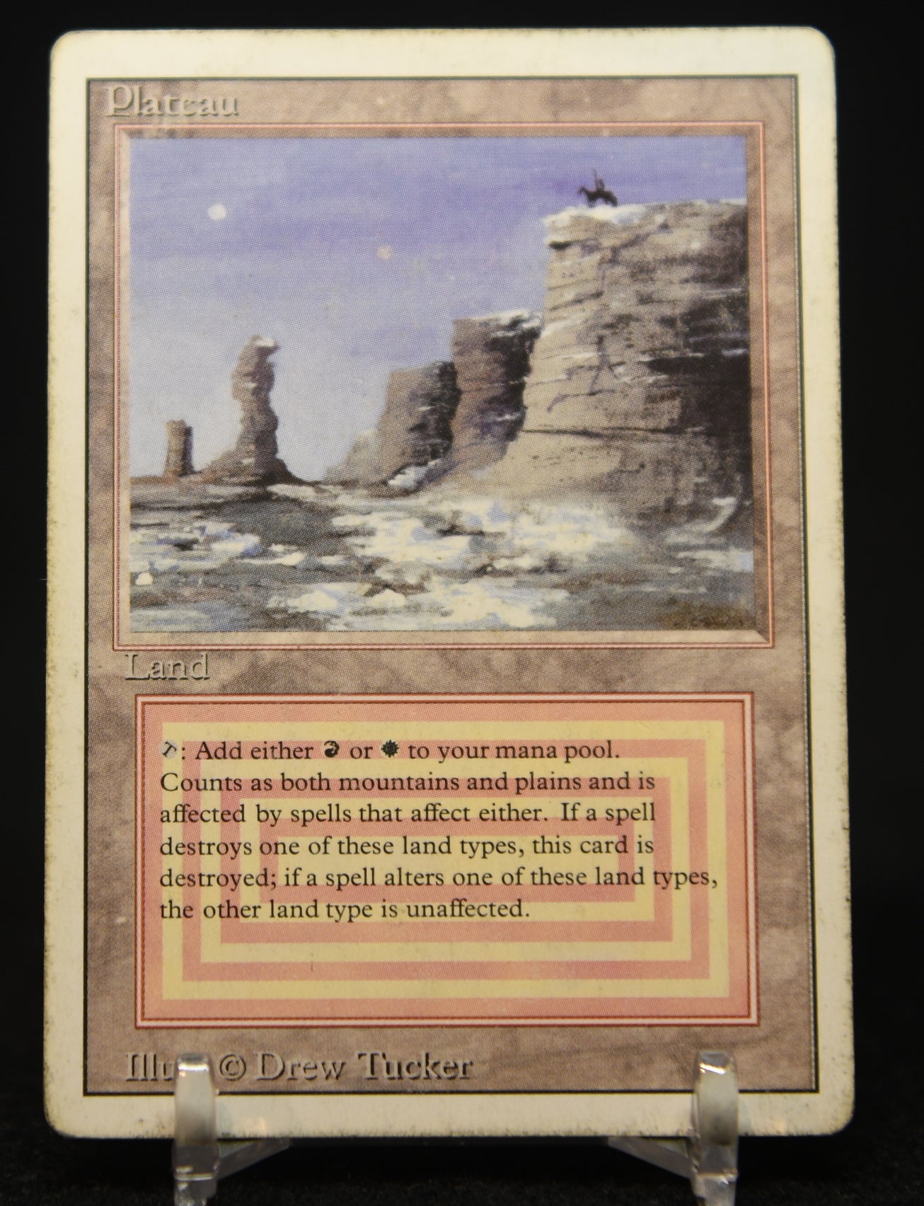 Plateau Dual Land 1994 Magic The Gathering Revised Edition #284 R