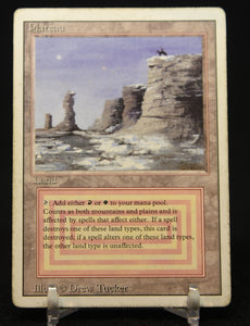 Plateau Dual Land 1994 Magic The Gathering Revised Edition #284 R 