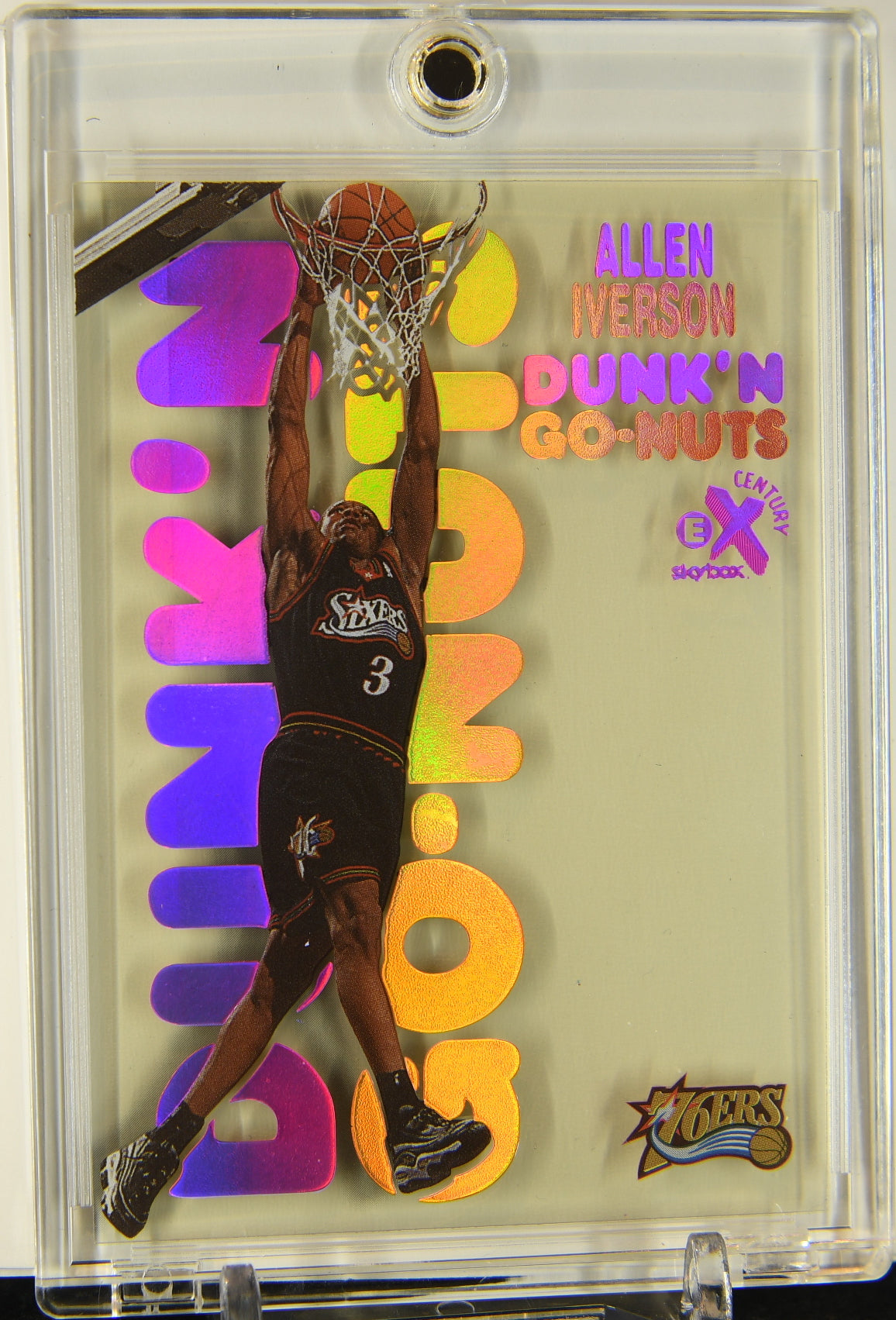 1998-99 E-X Century Dunk 'N Go Nuts #6 /※アセテイト黄ばみあり