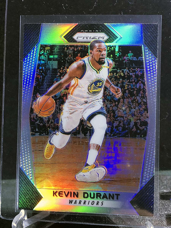 Kevin Durant 2017-18 Panini Prizm Prizms Silver #44 - Basketball Cards