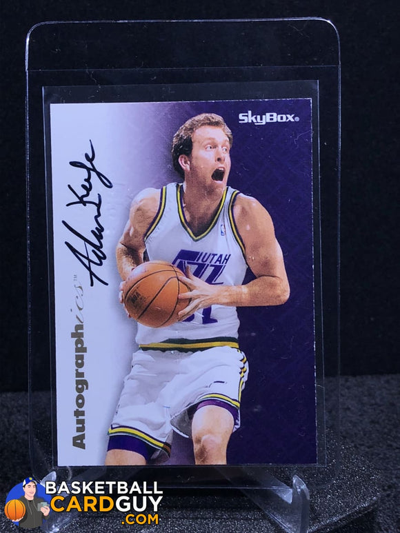 Adam Keefe 1996-97 Skybox Autographics - Basketball Cards