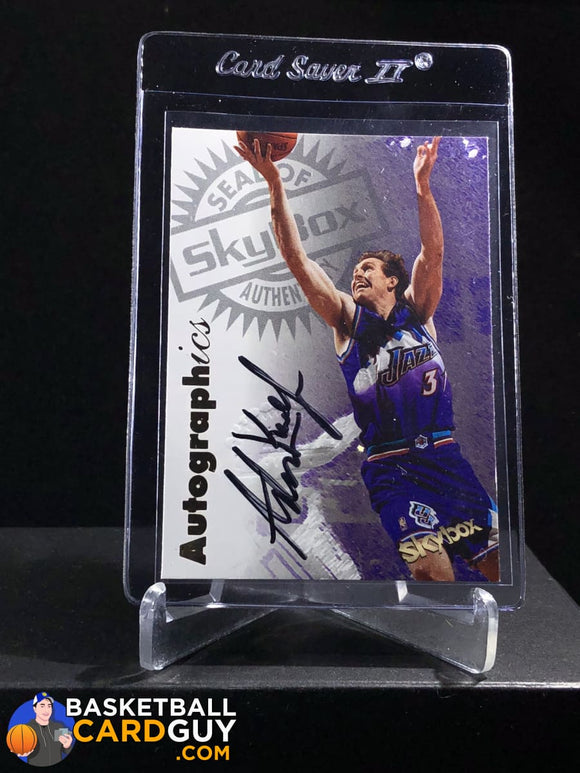 Adam Keefe 1997-98 Skybox Premium Autographics - Basketball Cards
