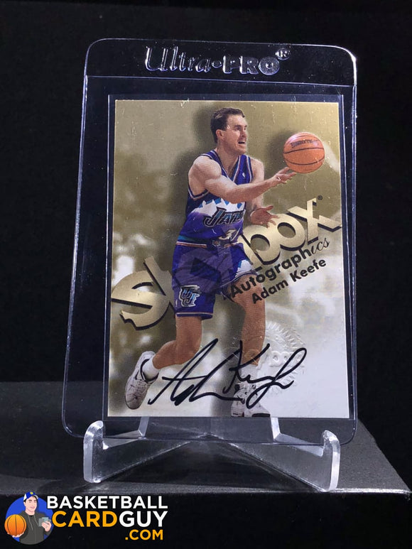 Adam Keefe 1998-99 Skybox Premium Autographics - Basketball Cards