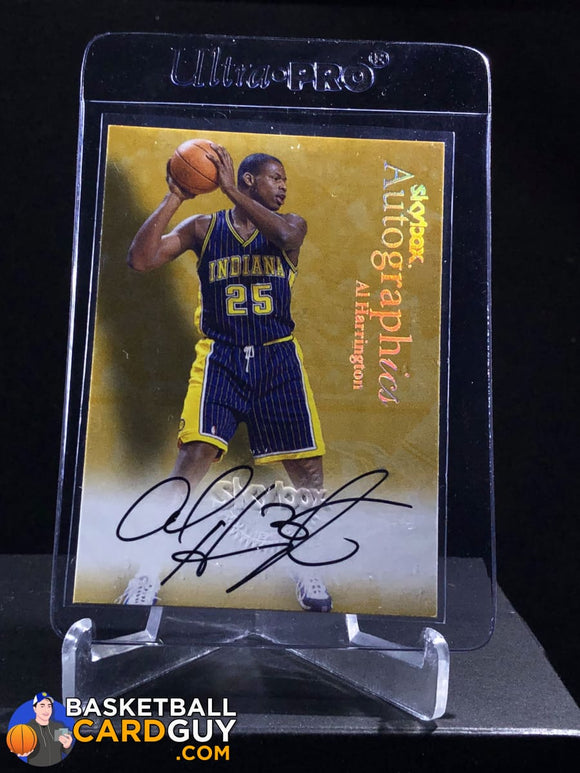 Al Harrington 1999-00 Skybox Premium Autographics - Basketball Cards