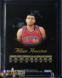 Allan Houston 1996-97 Skybox Autographics autograph, basketball card