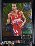 Allen Iverson 1997-98 Metal Universe #20 basketball card