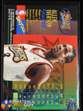 Allen Iverson 1997-98 Metal Universe Championship #26 basketball card