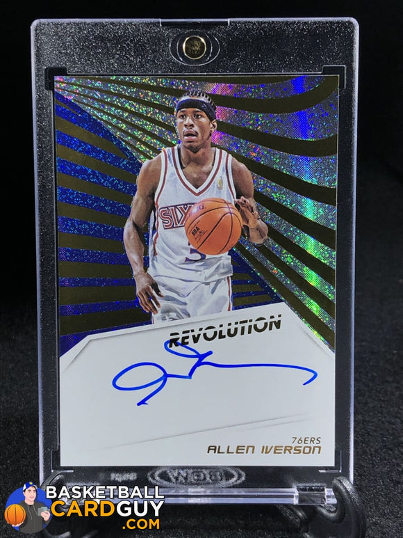 Allen Iverson 2018-19 Panini Revolution Autographs - Basketball Cards