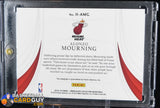 Alonzo Mourning 2018-19 Immaculate Collection Immaculate Inductions Autographs #/49 - Basketball Cards
