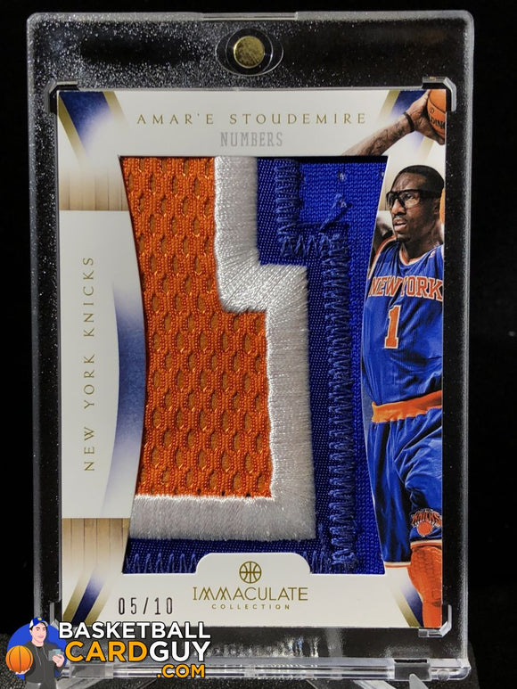Amare Stoudemire Immaculate Numbers /10 - Basketball Cards