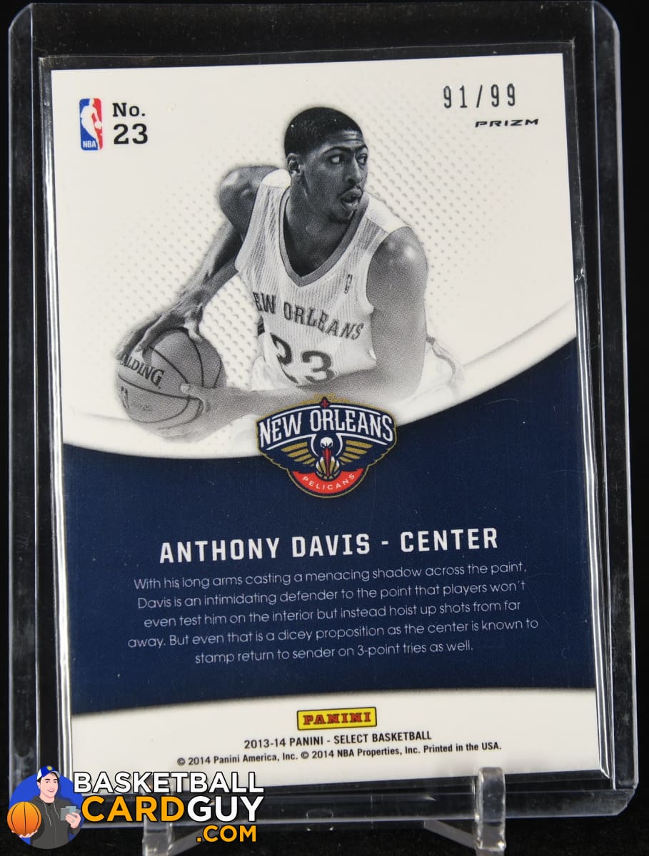 NBA Anthony Davis Select Prizm 10枚限定 Amazon.com: 2020 Panini Select Anthony Davis Tie Dye Prizm