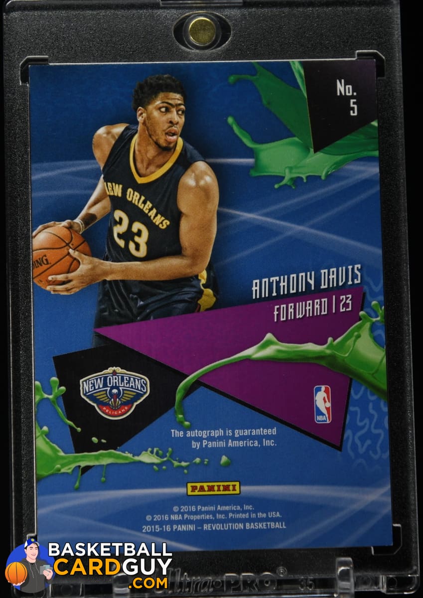 Anthony Davis 2015-16 Panini Revolution Autographs #5