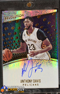 Anthony Davis 2017-18 Panini Revolution Autographs #25 - Basketball Cards