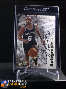 Avery Johnson 1997-98 Skybox Premium Autographics - Basketball Cards
