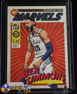 Ben Simmons 2019-20 Donruss Net Marvels #14 basketball card