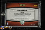 Bill Russell 2009-10 Timeless Treasures Private Signings #/25 autograph, basketball card, numbered