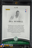 Bill Russell 2016-17 Immaculate Collection Shadowbox Signatures #/35 autograph, basketball card, numbered