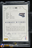 Bismack Biyombo 2012-13 Panini National Treasures Jersey Number Autographs #106 #/25 autograph, basketball card, numbered, patch, rookie 