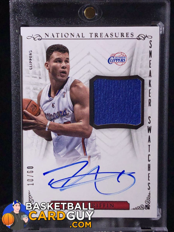 Blake Griffin 2013-14 Panini National Treasures Sneaker Swatches Autographs - Basketball Cards