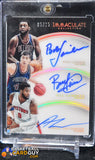 Bob Lanier/Andre Drummond/Bill Laimbeer 2015-16 Immaculate Collection Trio Autographs #/25 - Basketball Cards