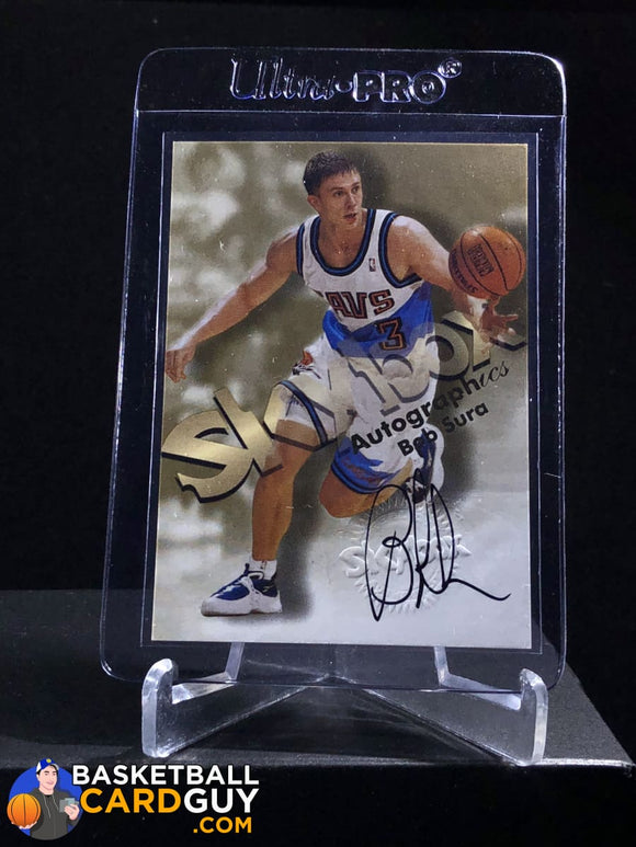 Bob Sura 1998-99 Skybox Premium Autographics - Basketball Cards