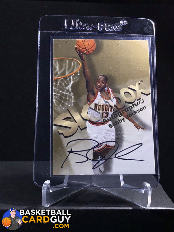 Bobby Jackson 1998-99 Skybox Premium Autographics - Basketball Cards