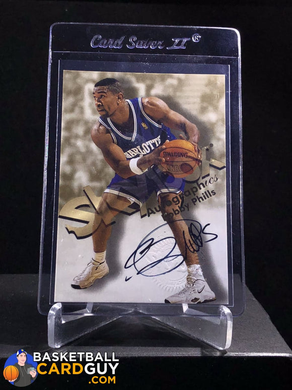 Bobby Phills 1998-99 Skybox Premium Autographics - Basketball Cards