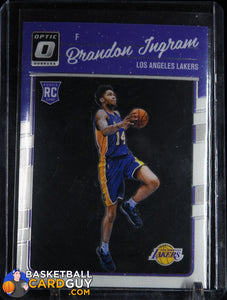 Brandon Ingram 2016-17 Donruss Optic #152 RC basketball card, rookie card