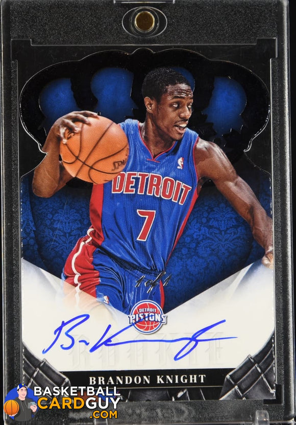 Brandon Knight 2012-13 Panini Preferred Black #441 RC TRUE 1/1 1of1, autograph, basketball card, numbered, rookie card