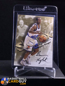 Brevin Knight 1998-99 Skybox Premium Autographics - Basketball Cards