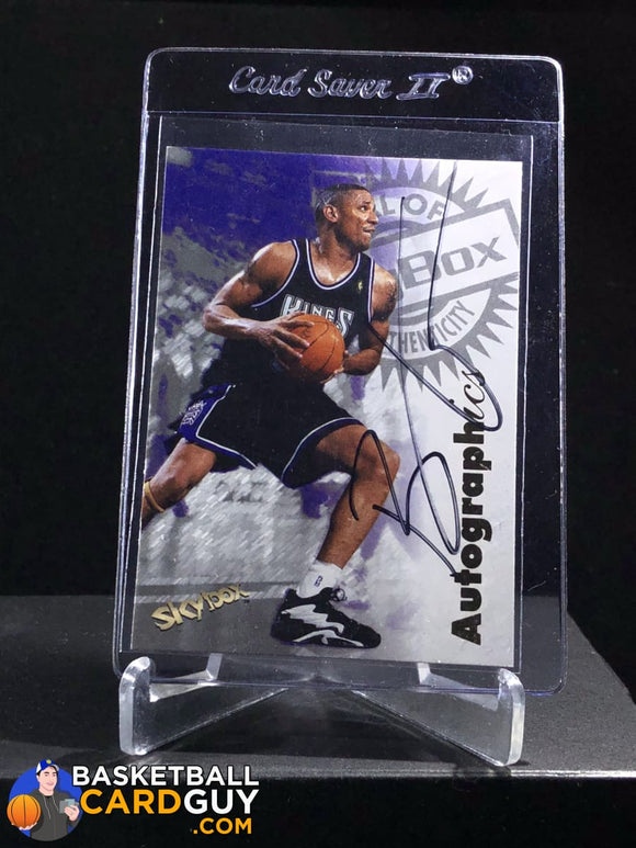 Brian Grant 1997-98 Skybox Premium Autographics - Basketball Cards