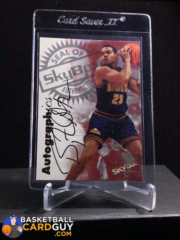 Bryant Stith 1997-98 Skybox Premium Autographics - Basketball Cards