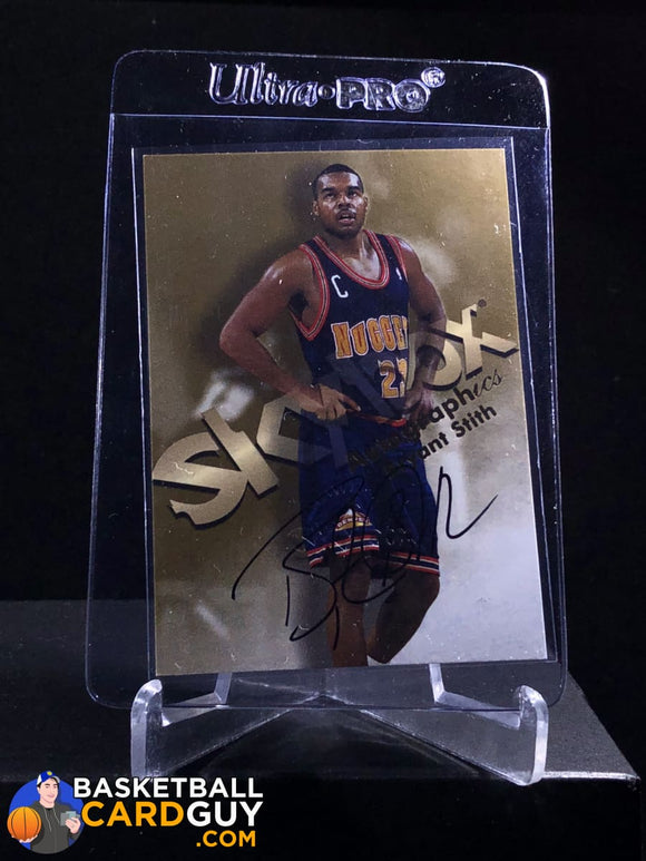 Bryant Stith 1998-99 Skybox Premium Autographics - Basketball Cards