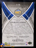 Carmelo Anthony 2006-07 Exquisite Collection Limited Logos - Basketball Cards