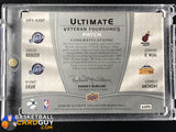 Carmelo Anthony/Jermaine O'Neal/Mehmet Okur/Carlos Boozer 2008-09 Ultimate Collection Patches Foursome Veterans #UFVAS07 - Basketball Cards
