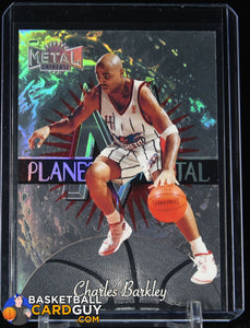 Charles Barkley 1997-98 Metal Universe Planet Metal – Basketball