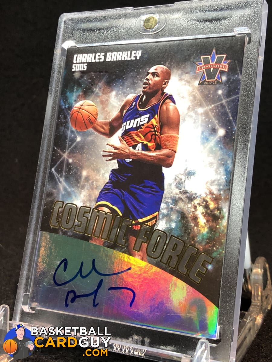 Charles Barkley 2017-18 Panini Vanguard Cosmic Force Signatures