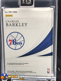 Charles Barkley 2018-19 Immaculate Collection Sneaker Swatches Signatures #/10 - Basketball Cards