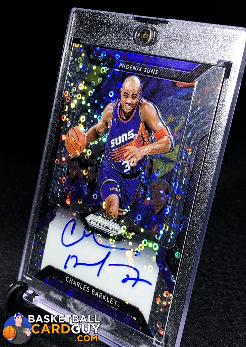 Charles Barkley 2018-19 Panini Prizm Fast Break Autographs (Rare Silve – Basketball  Card Guy